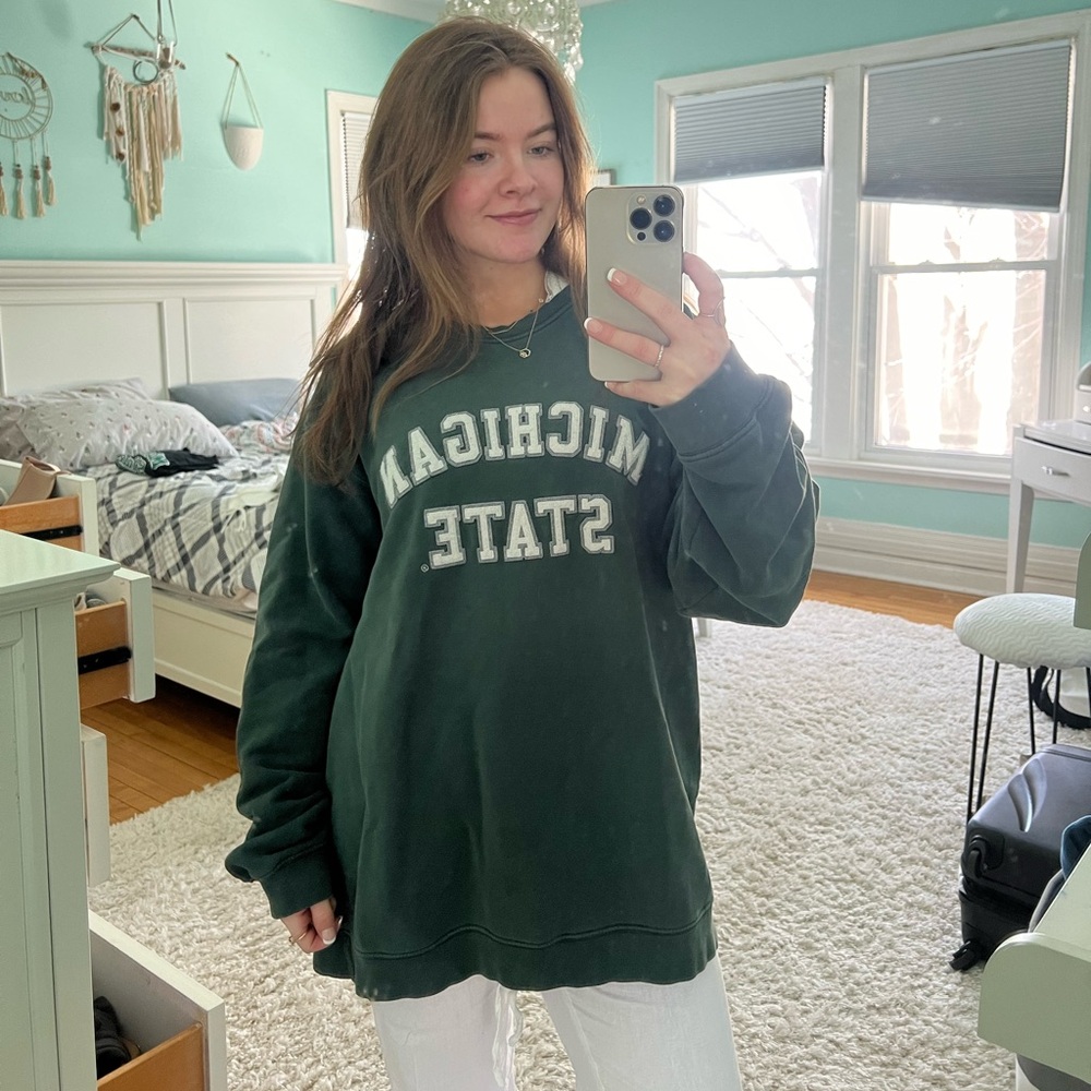 Michigan State Green Sweatshirt